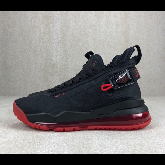 Nike Air Jordan Proto-Max 720 Black University Red - Picture 3 of 8